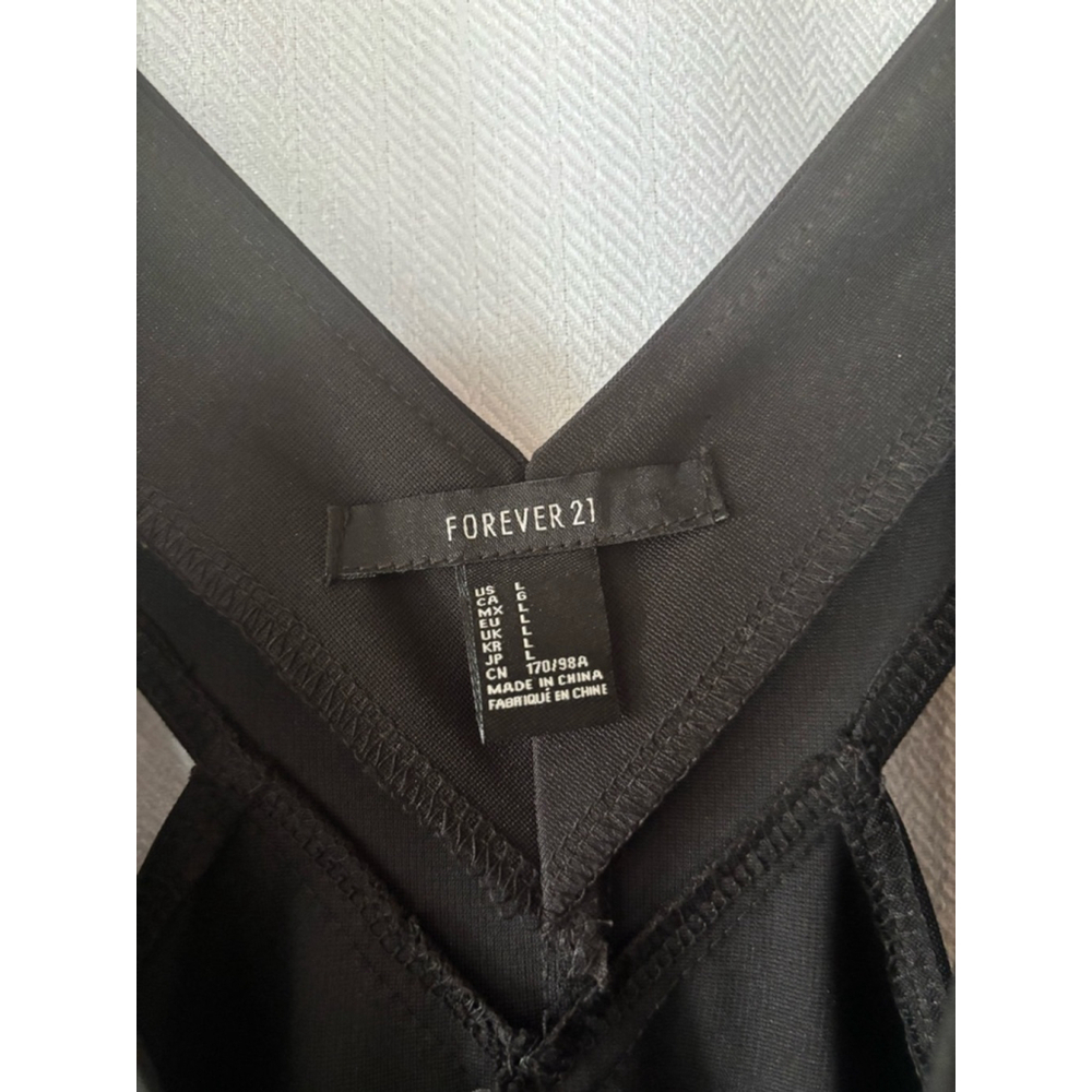 Women's Forever 21 Black Maxi Dress Size L - Picture 4 of 4